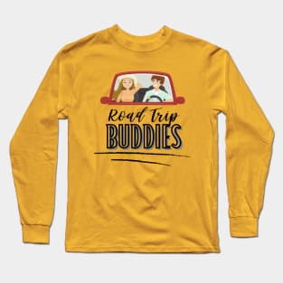 Road Trip Buddies - Couple (black) Long Sleeve T-Shirt